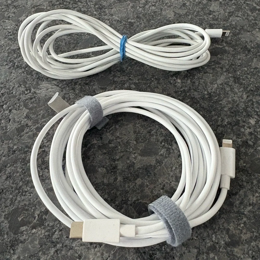 7 USB-C to Apple Lightening Charging Cables